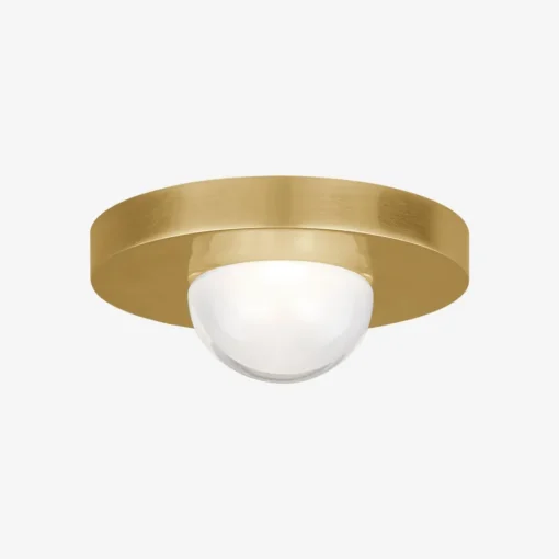 Flush Mounts<Kelly Wearstler ebell mini flush mount NATURALBRASS