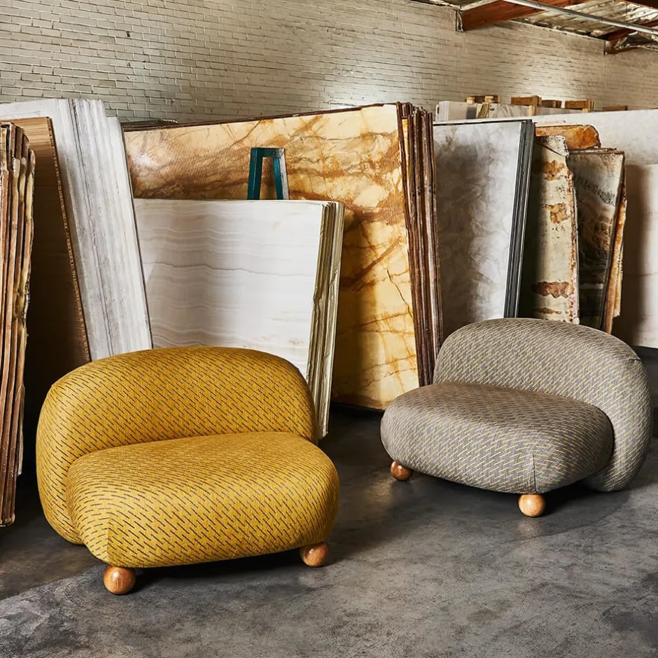 Fabrics<Kelly Wearstler esker weave COINONTAUPE