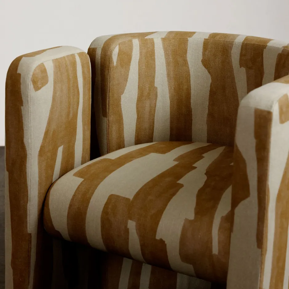 Lounge Chairs|Dining Chairs<Kelly Wearstler fairfax chair - left hand facing