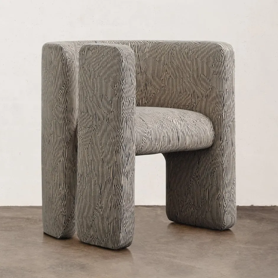 Lounge Chairs|Dining Chairs<Kelly Wearstler fairfax chair - left hand facing
