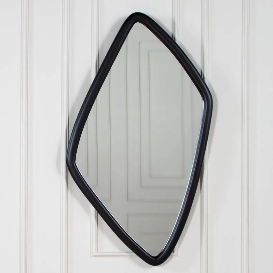 Mirrors<Kelly Wearstler finley mirror - ebony EBONIZEDWALNUT