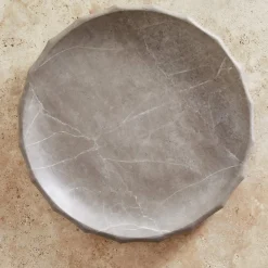 Platters & Trays<Kelly Wearstler fluted platter LIGHTSMOKE