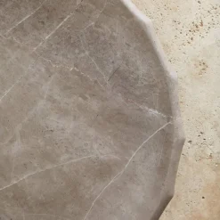 Platters & Trays<Kelly Wearstler fluted platter LIGHTSMOKE