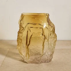 Vases<Kelly Wearstler foam-crafted fusion vase GRADIENTORANGECLEAR