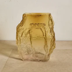 Vases<Kelly Wearstler foam-crafted fusion vase GRADIENTORANGECLEAR