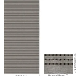 Fabrics|Outdoor Fabric<Kelly Wearstler fringe weave BLACKWHITE