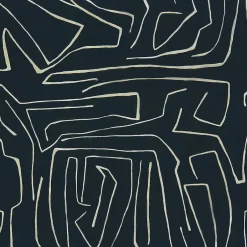 Fabrics<Kelly Wearstler graffito fabric -yard ONYXBEIGE