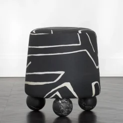 Fabrics<Kelly Wearstler graffito fabric -yard ONYXBEIGE