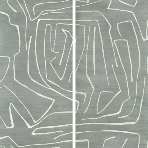 Wallcoverings<Kelly Wearstler graffito ii wallpaper DENIM