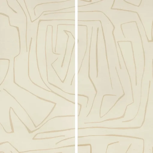 Wallcoverings<Kelly Wearstler graffito ii wallpaper PARCHMENT