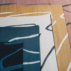 Wallcoverings<Kelly Wearstler graffito ii wallpaper NAVY