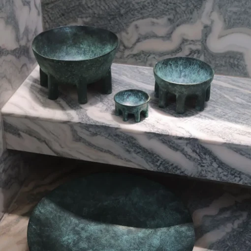 Platters & Trays<Kelly Wearstler heath platter GREENPATINA