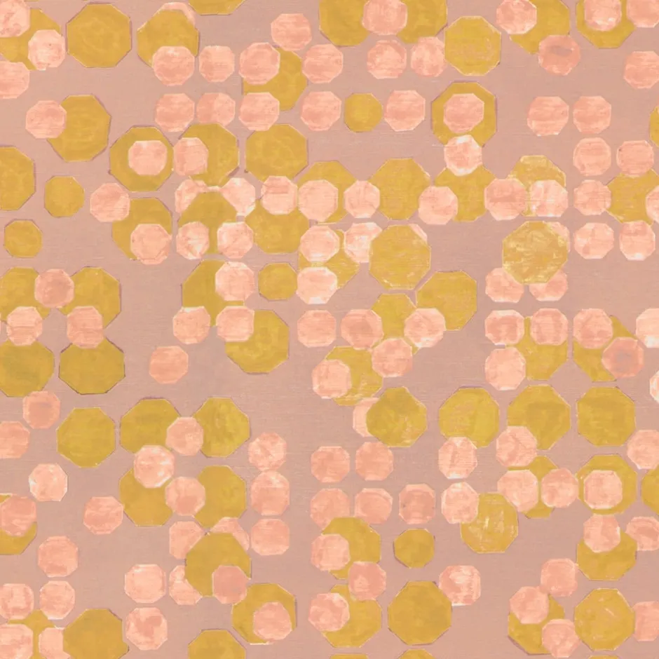Wallcoverings<Kelly Wearstler hex wallpaper AURA