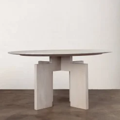 Dining Tables<Kelly Wearstler ida dining table BLEACHEDOAK