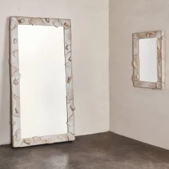 Mirrors<Kelly Wearstler large floor mirror FROSTEDFLAX