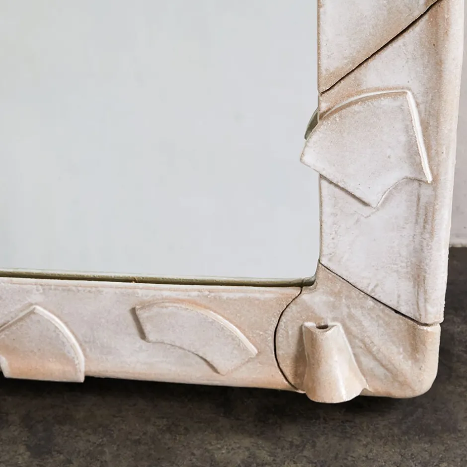 Mirrors<Kelly Wearstler large floor mirror FROSTEDFLAX