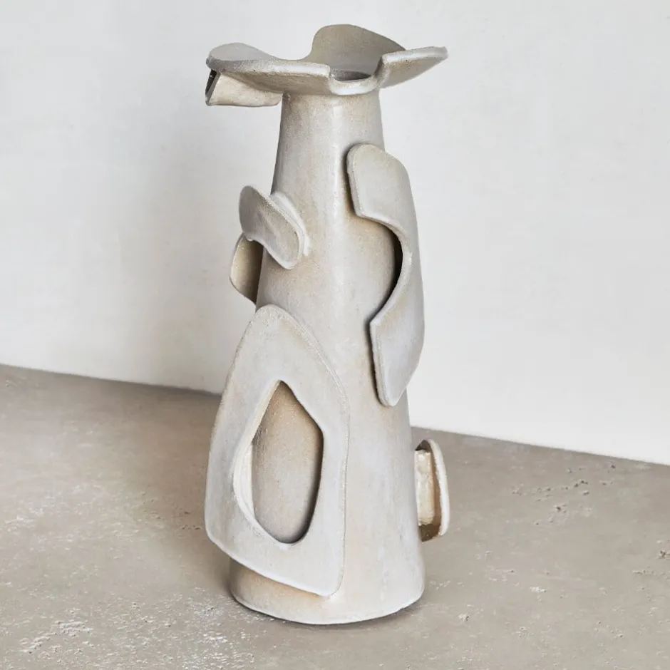 Entertaining|Vases<Kelly Wearstler large vessel FROSTEDFLAX