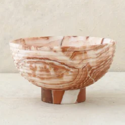 Bowls<Kelly Wearstler laurel bowl RUSSET