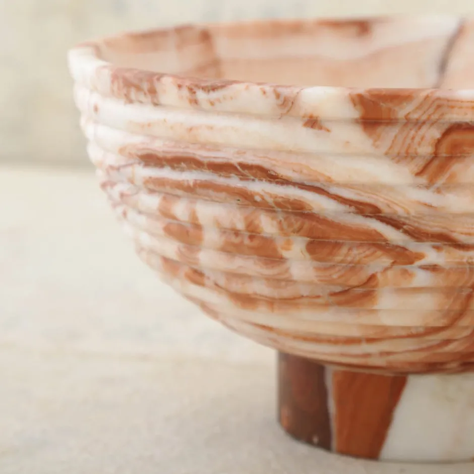 Bowls<Kelly Wearstler laurel bowl RUSSET