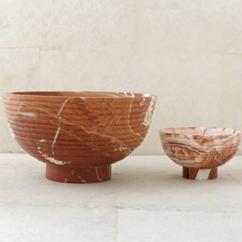 Bowls<Kelly Wearstler laurel bowl RUSSET