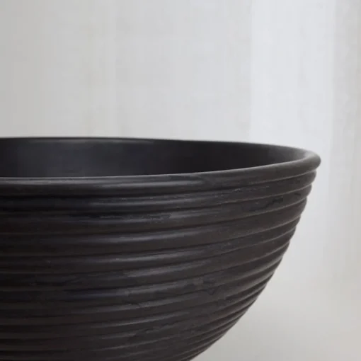 Bowls<Kelly Wearstler laurel champagne bowl ABSOLUTEBLACK