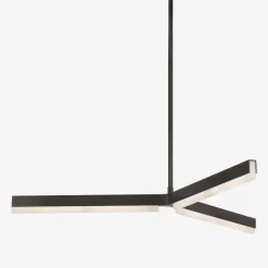 Chandeliers<Kelly Wearstler linea 42" chandelier BRONZE