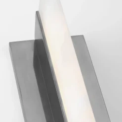 Wall<Kelly Wearstler linea 15" sconce ANTIQUENICKEL