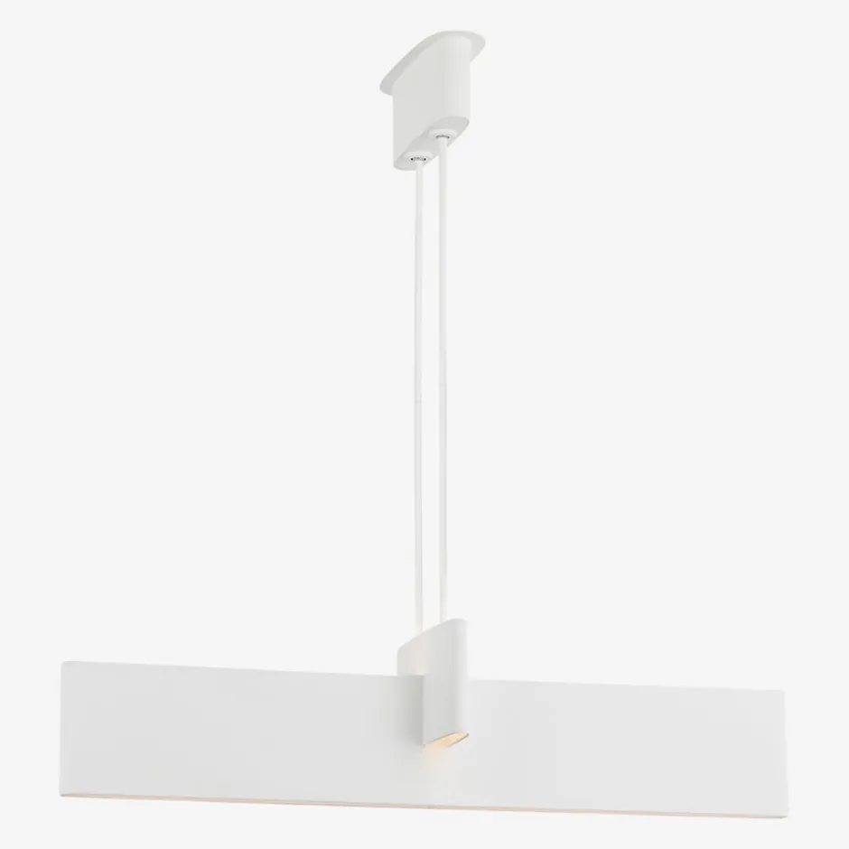 Chandeliers<Kelly Wearstler lotura 48" intersecting linear pendant MUSEUMBLACK