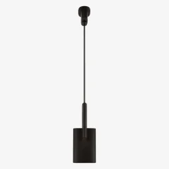 Pendants<Kelly Wearstler lotura 8" intersecting pendant MUSEUMBLACK
