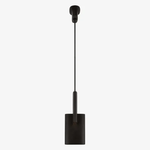 Pendants<Kelly Wearstler lotura 8" intersecting pendant MUSEUMBLACK