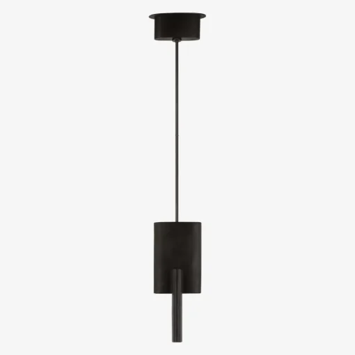 Pendants<Kelly Wearstler lotura 8" intersecting pendant MUSEUMBLACK