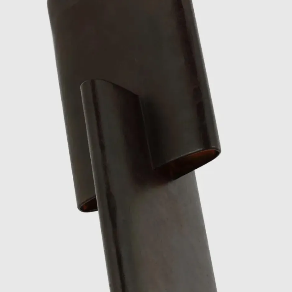 Pendants<Kelly Wearstler lotura 8" intersecting pendant MUSEUMBLACK