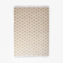 Throws<Kelly Wearstler luxe kisses throw OATMEAL/IVORY
