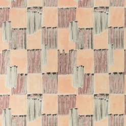 Wallcoverings<Kelly Wearstler lyre wallpaper BLUSHING