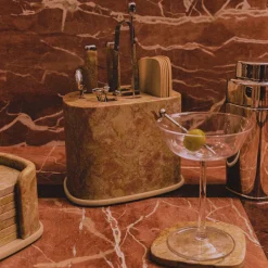 Entertaining<Kelly Wearstler maris bar accessory set GIALLOREALE