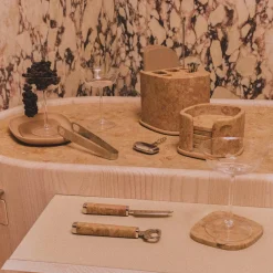 Entertaining<Kelly Wearstler maris bar accessory set GIALLOREALE