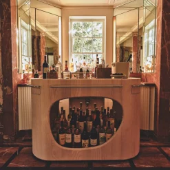 Consoles & Storage|Barware<Kelly Wearstler maris bar cart WENGENEROMARQUINA