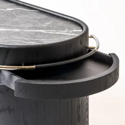 Consoles & Storage|Barware<Kelly Wearstler maris bar cart WENGENEROMARQUINA