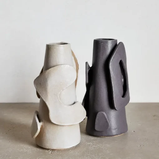Entertaining|Vases<Kelly Wearstler medium vessel SMOKEYPLUM
