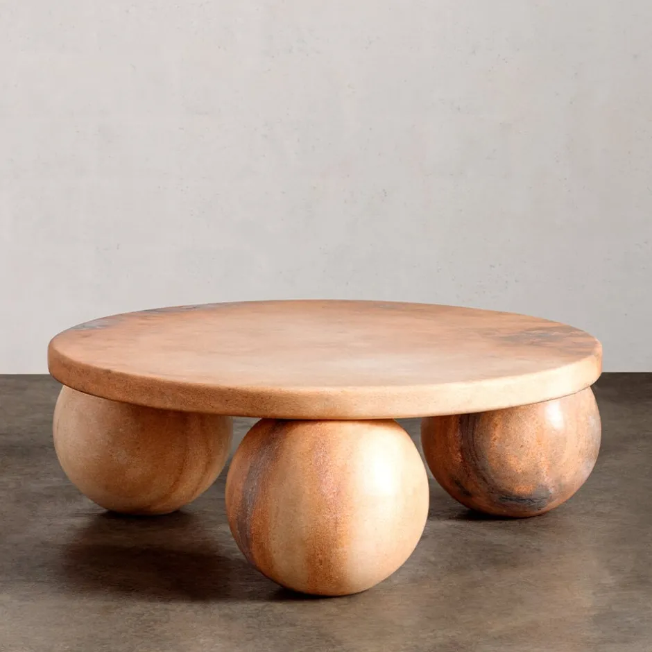 Coffee Tables<Kelly Wearstler morro coffee table PINKSUNSET