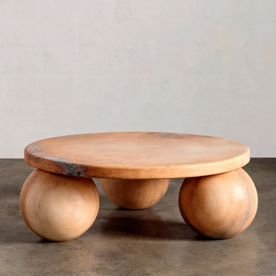 Coffee Tables<Kelly Wearstler morro coffee table PINKSUNSET