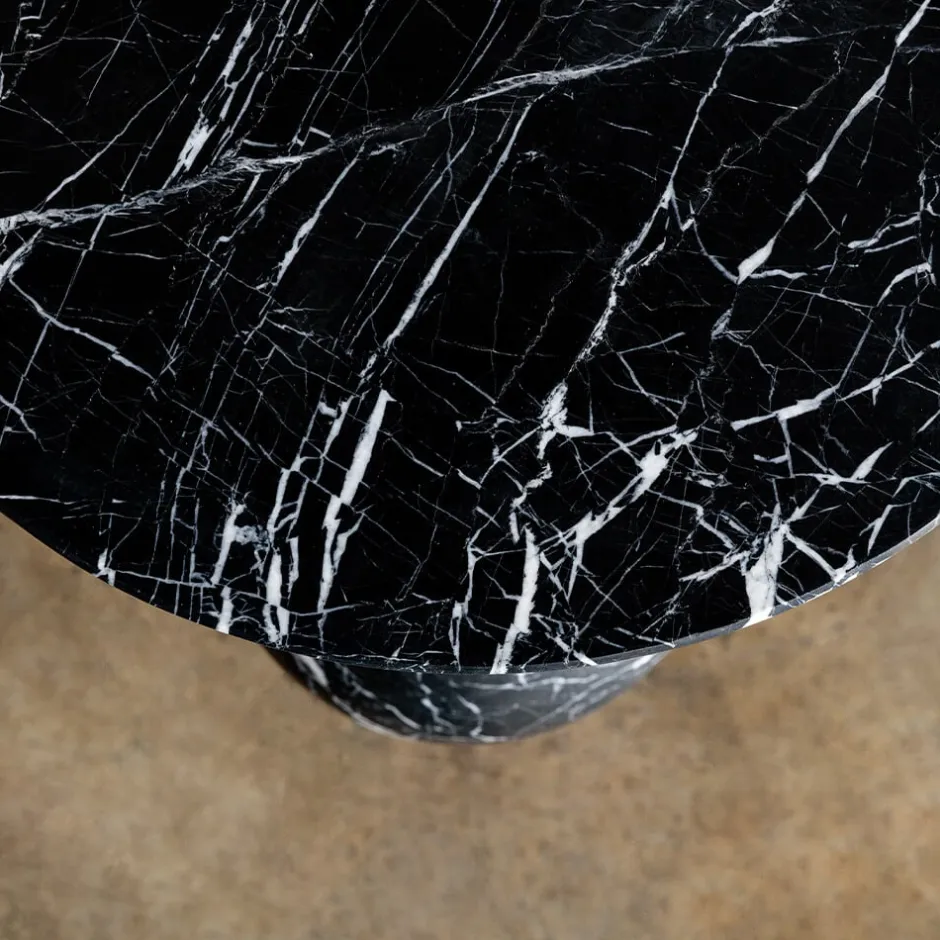 Side Tables|Ottomans & Stools<Kelly Wearstler morro side table NEROMARQUINA