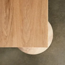 Coffee Tables<Kelly Wearstler morro square coffee table NATURALWHITEOAK