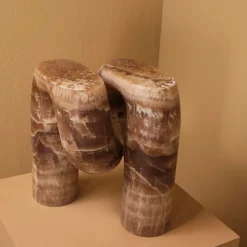 Side Tables<Kelly Wearstler nudo side table COFFEEONYX