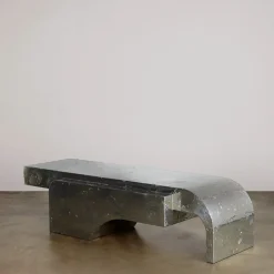 Benches<Kelly Wearstler bench PEWTER