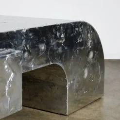 Coffee Tables<Kelly Wearstler coffee table PEWTER