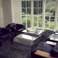 Coffee Tables<Kelly Wearstler coffee table PEWTER