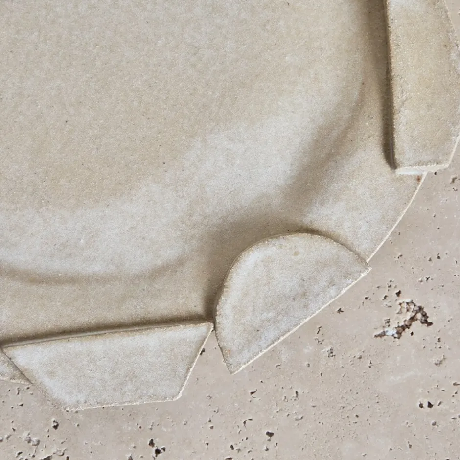 Platters & Trays<Kelly Wearstler platter FROSTEDFLAX