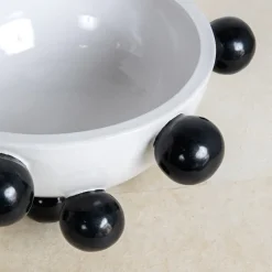 Bowls<Kelly Wearstler pop bowl BLACKANDWHITE