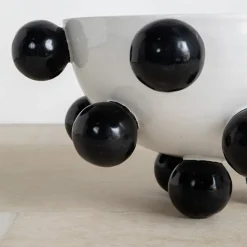 Bowls<Kelly Wearstler pop bowl BLACKANDWHITE